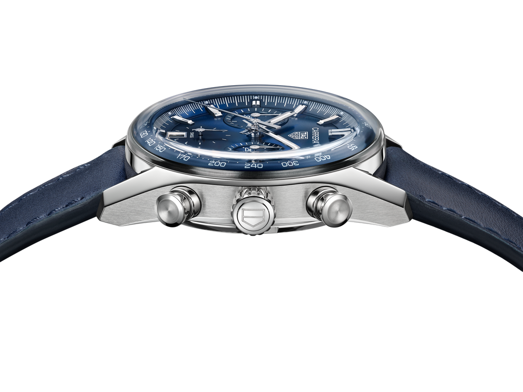 TAG Heuer - Carrera Chronograph mit der Referenz CBS2212.FC6535 blaue Armbanduhr
