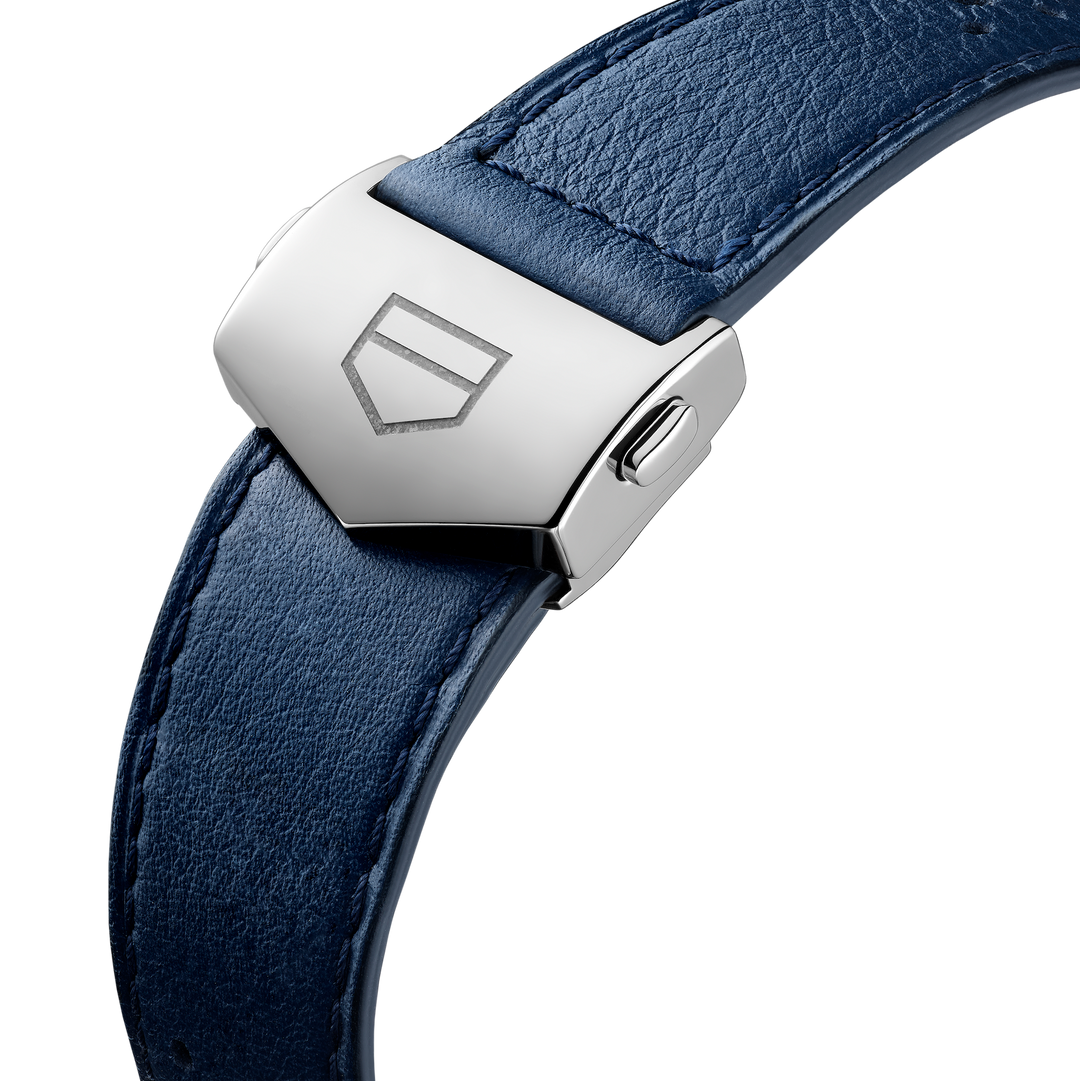 CBL2115.FC6494 Lederband in blau