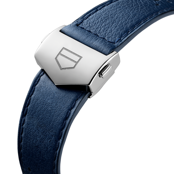 CBL2115.FC6494 Lederband in blau
