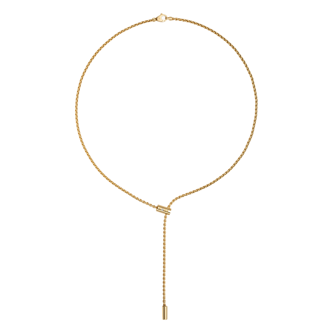 FOPE Aria Y-Collier 891FRBBRN in Gelbgold
