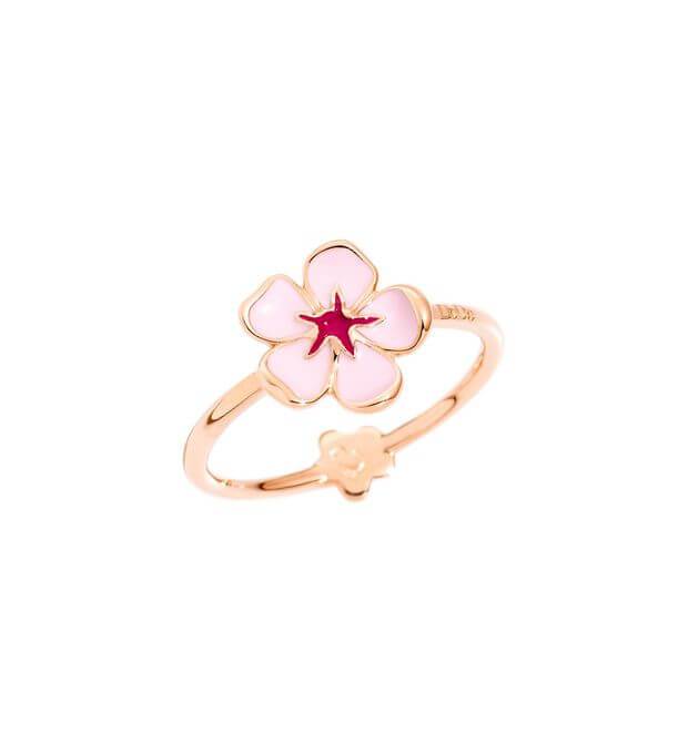 Dodo Ring - Kirschblüte rosa